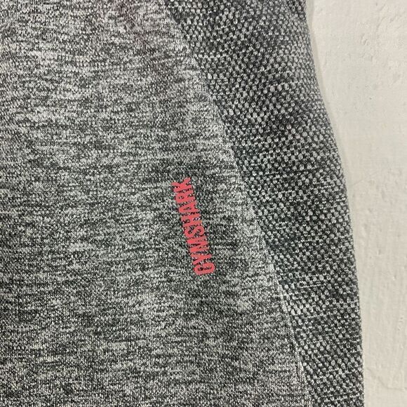 Gymshark Charcoal Marl Pink Flex Cycling Shorts XS - Picture 2 of 6